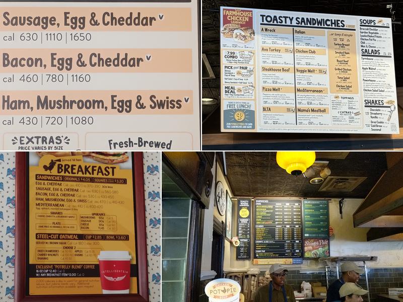 Potbelly Menu