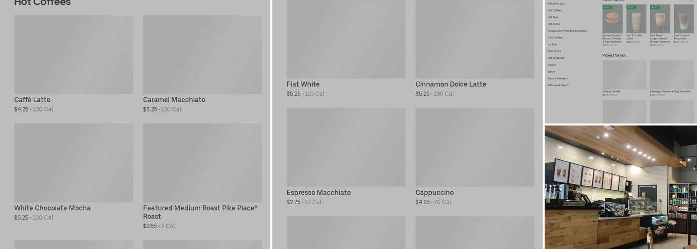 Starbucks Menu