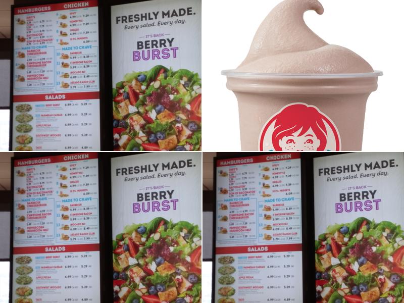 Wendy's Menu