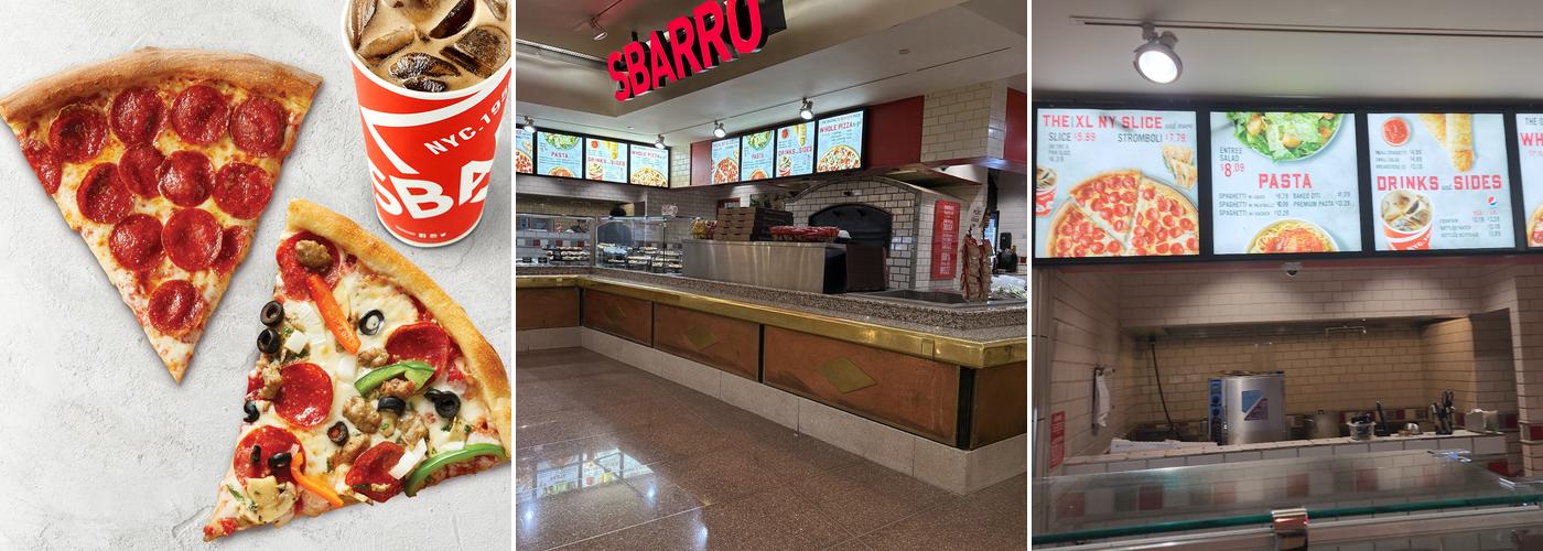Sbarro Menu