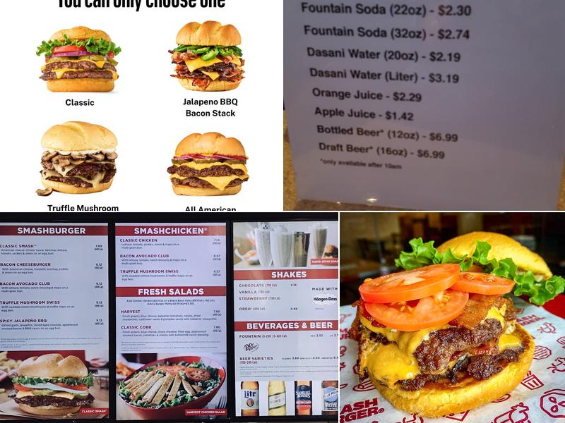 Smashburger Menu
