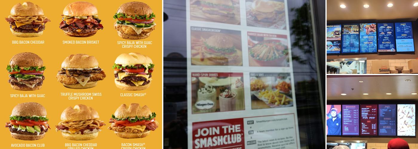 Smashburger Menu
