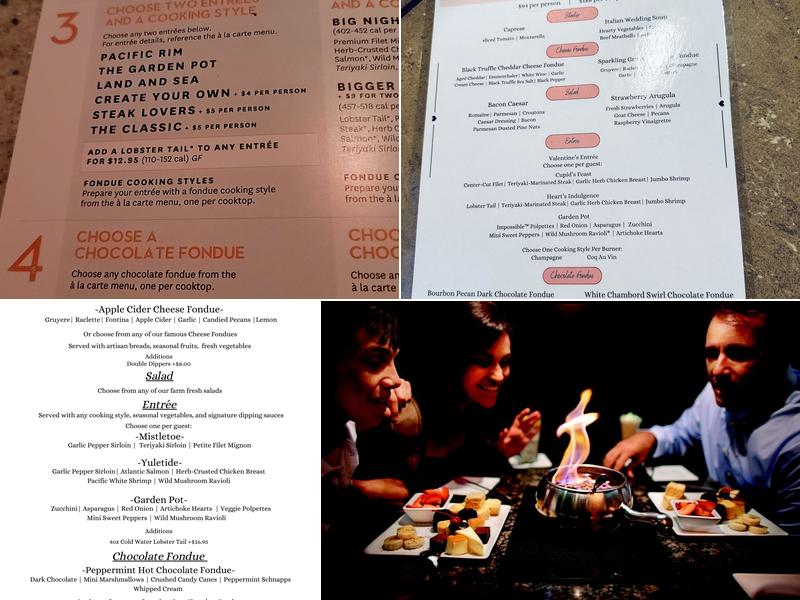 The Melting Pot Menu