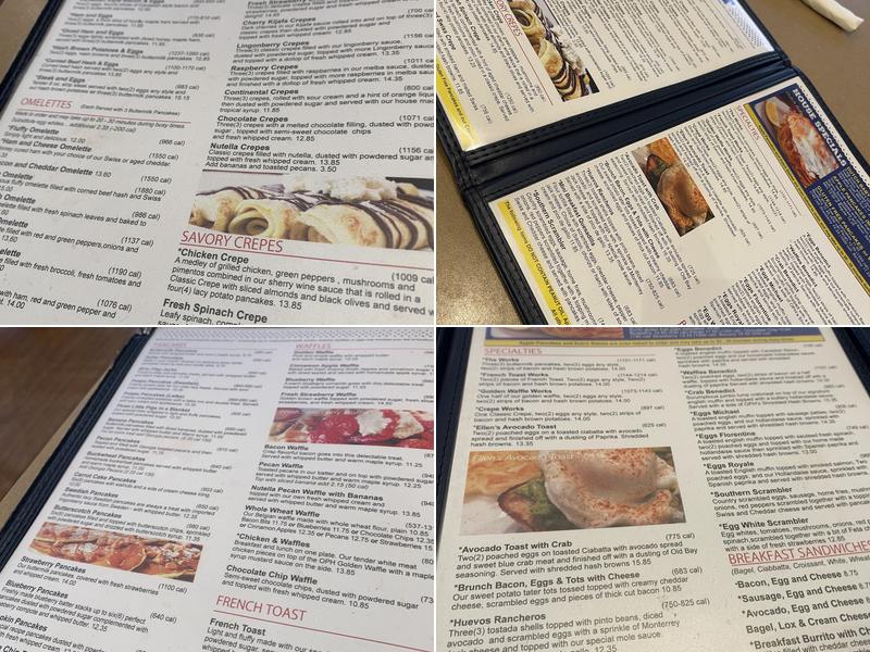 The Original Pancake House Menu