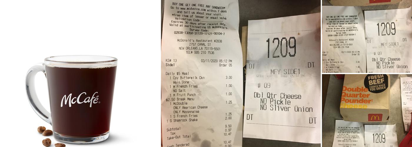 McDonald's Menu