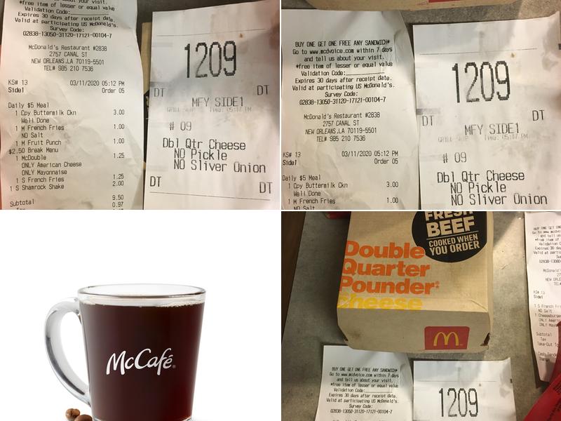 McDonald's Menu