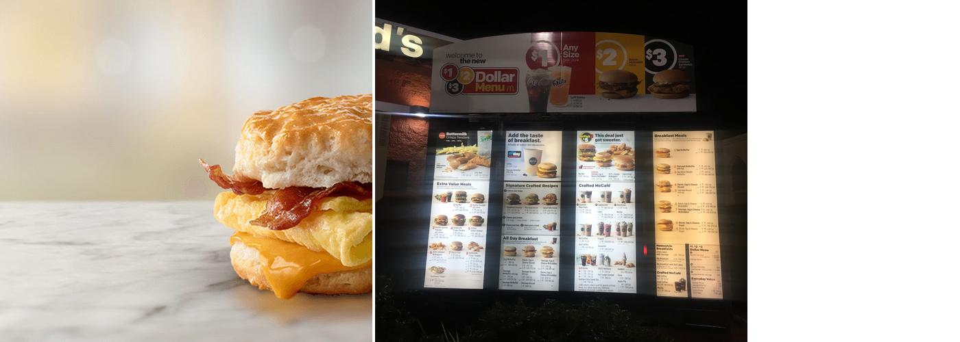 McDonald's Menu