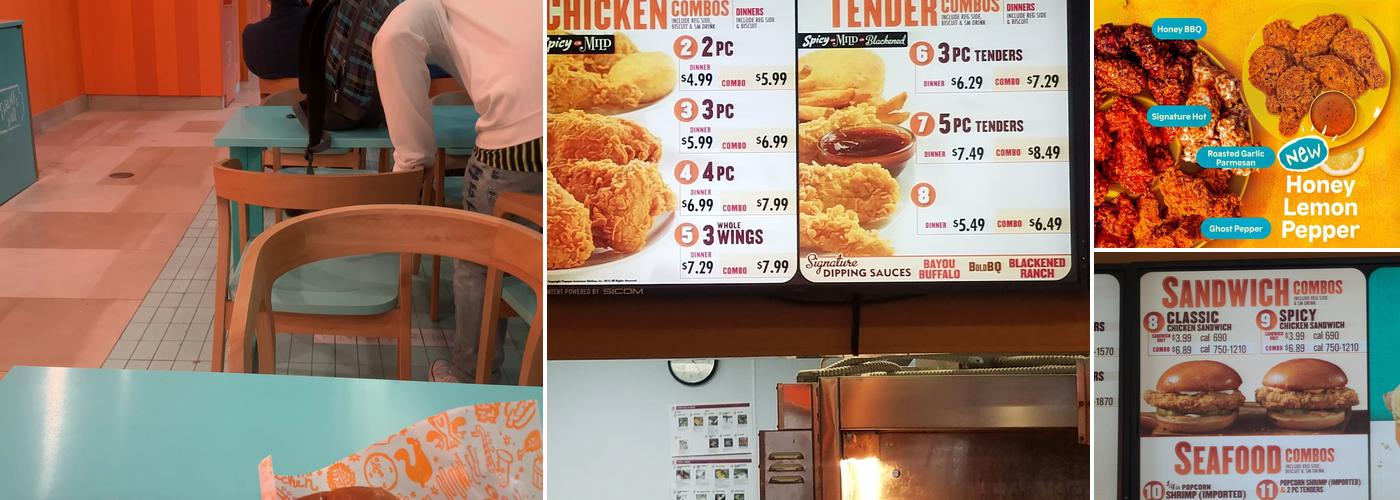 Popeyes Louisiana Kitchen Menu