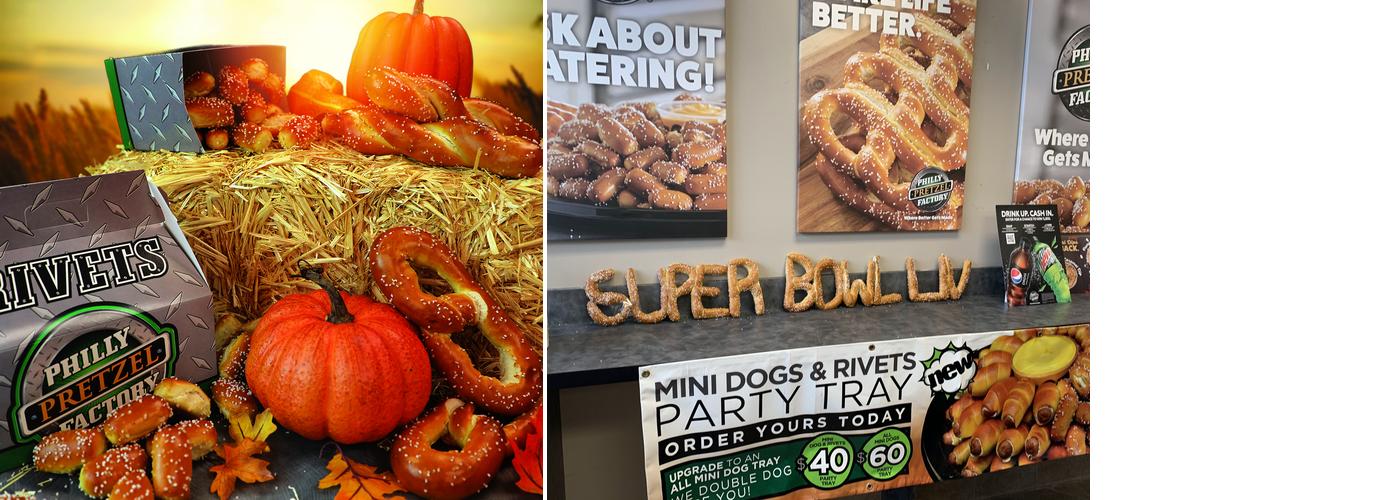 Philly Pretzel Factory Menu