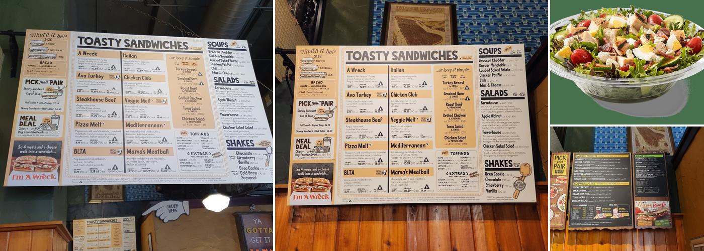 Potbelly Menu