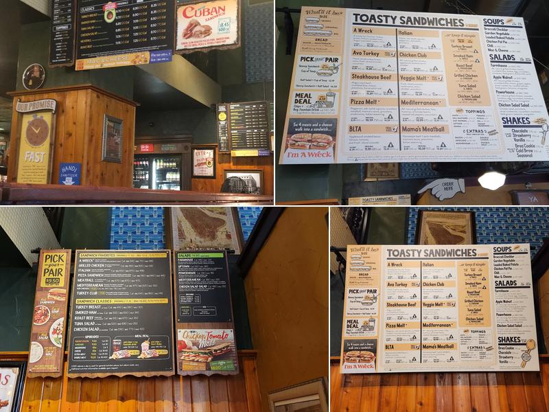 Potbelly Menu