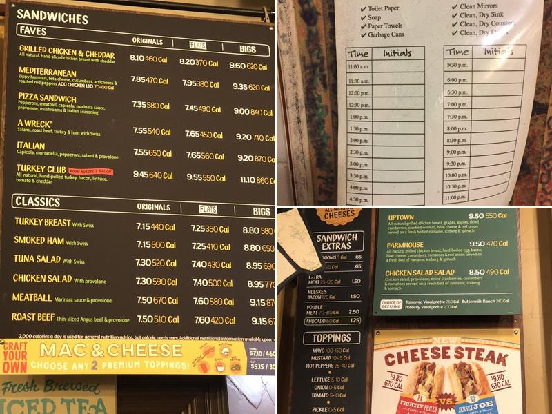 Potbelly Menu