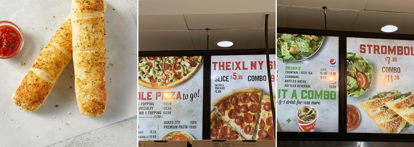 Sbarro Menu