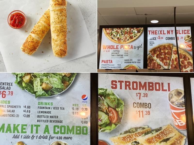 Sbarro Menu