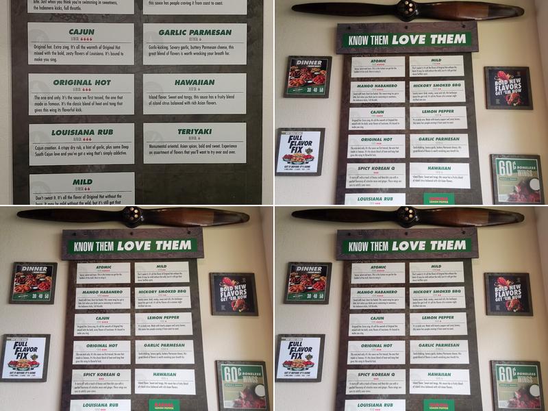Wingstop Menu