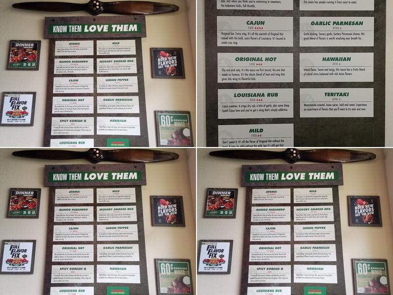Wingstop Menu