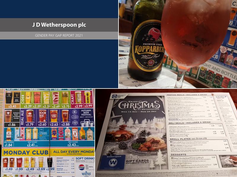 The Spa Lane Vaults - JD Wetherspoon Menu