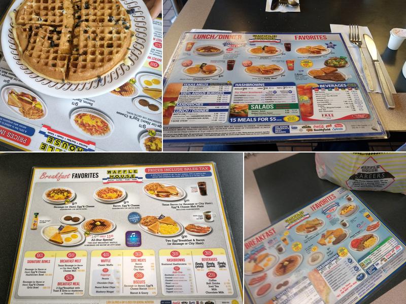 Waffle House Menu