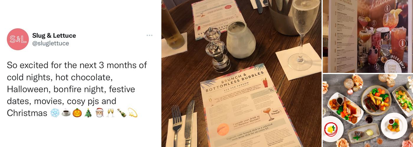 Slug & Lettuce - Stockton Heath Menu