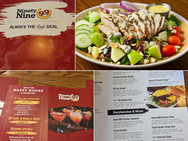 99 Restaurants Menu