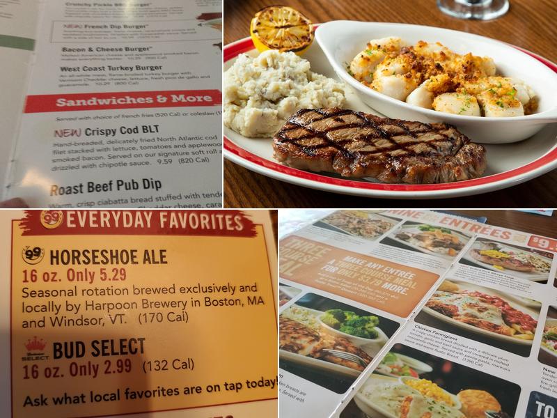 99 Restaurants Menu