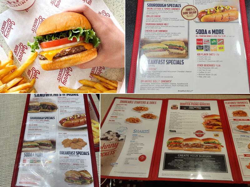 Johnny Rockets Menu
