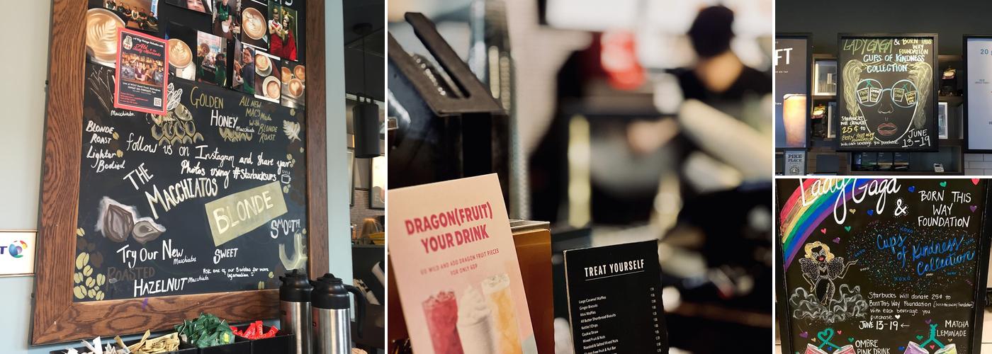 Starbucks Coffee Menu