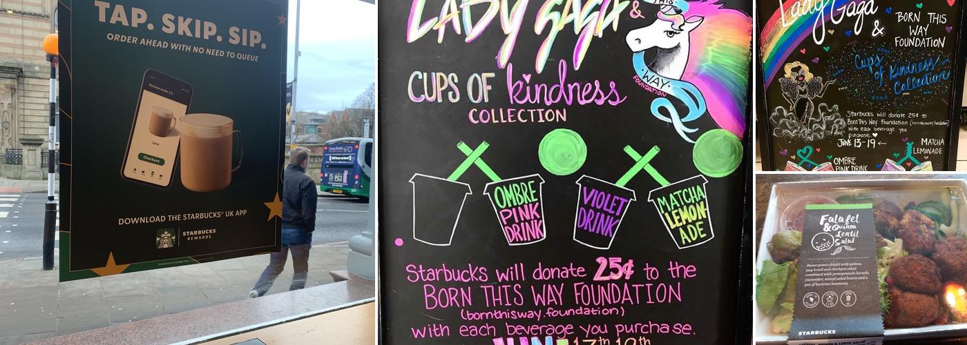 Starbucks Coffee Menu