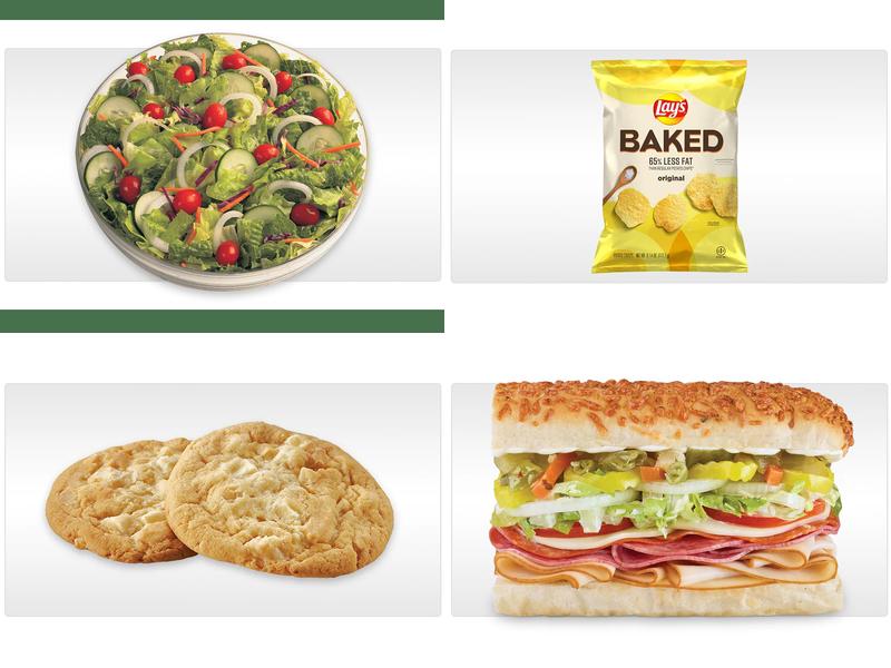 Blimpie Menu