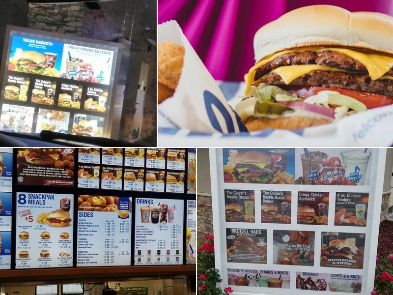Culver’s Menu