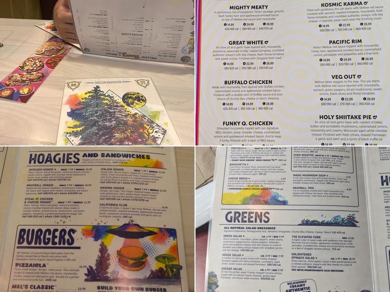 Mellow Mushroom Augusta Menu