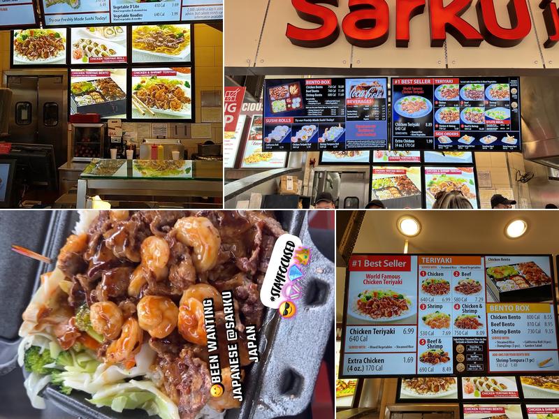 Sarku Japan Menu