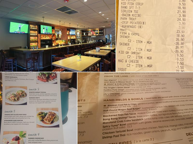Bonefish Grill Menu