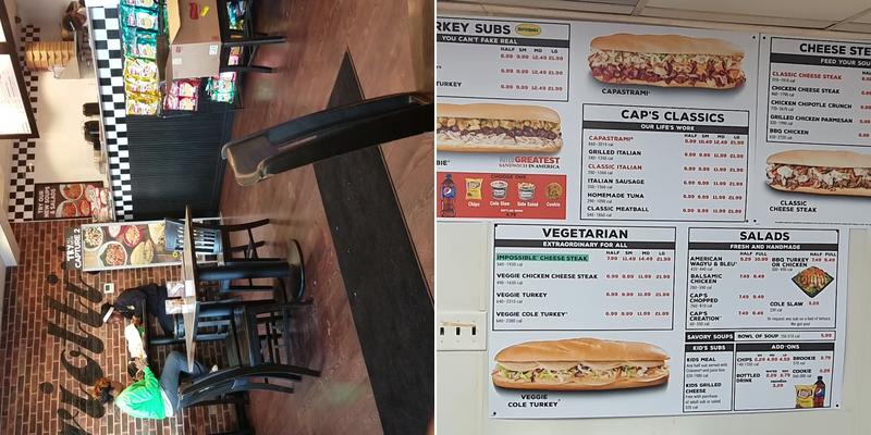 Capriotti's Sandwich Shop Menu