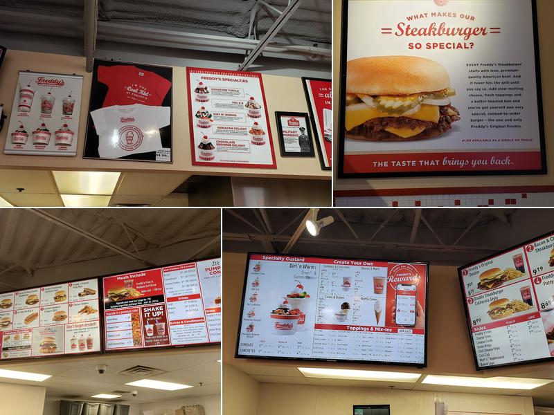Freddy's Frozen Custard & Steakburgers Menu