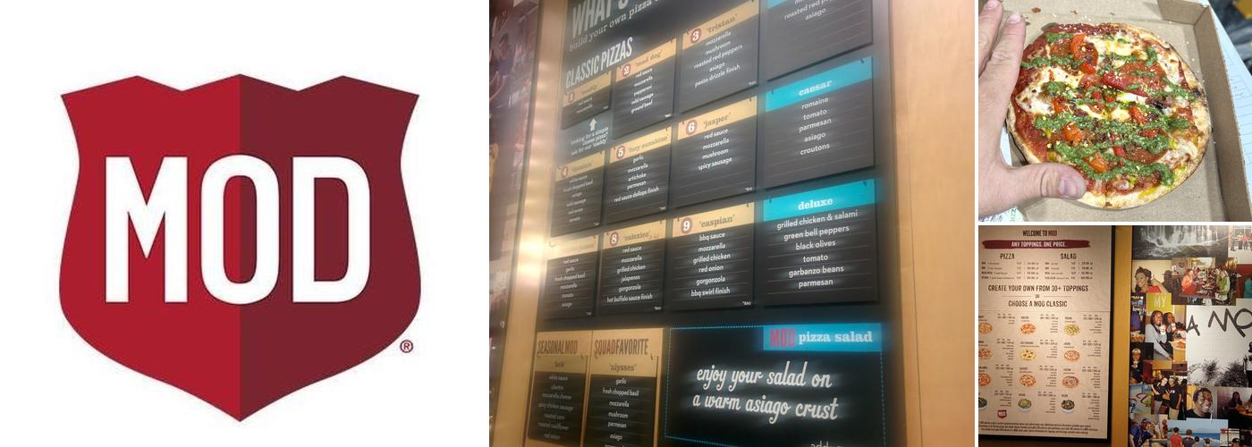 MOD Pizza Menu