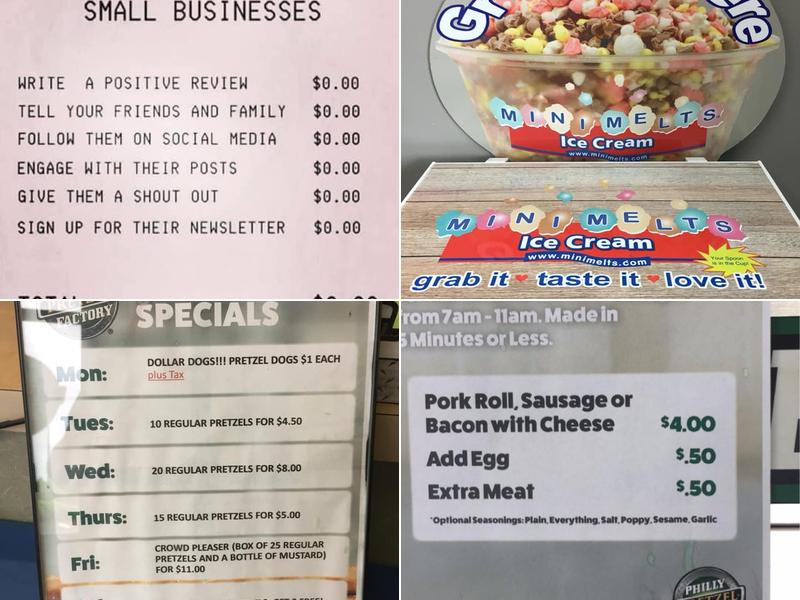 Philly Pretzel Factory Menu