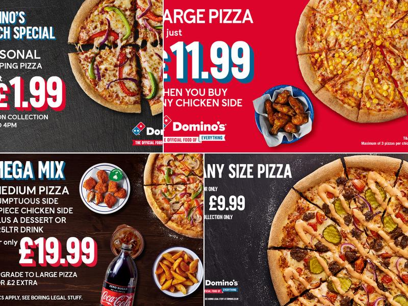 Domino's Pizza - Mansfield Menu