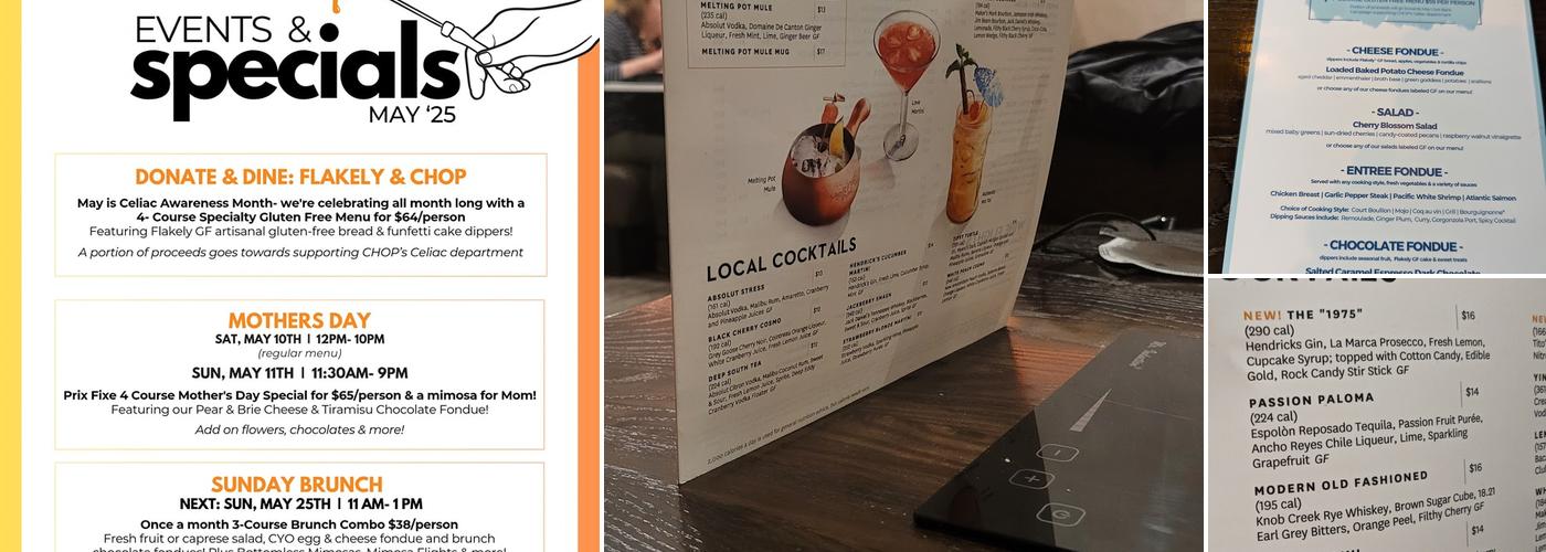 The Melting Pot Menu