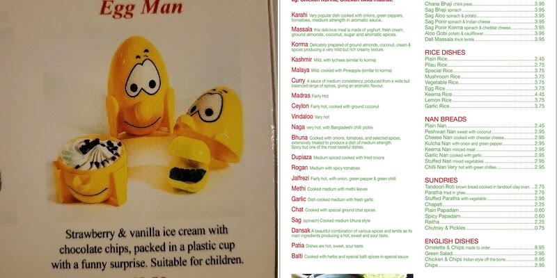 RAJ FINE INDIAN CUISINE Menu