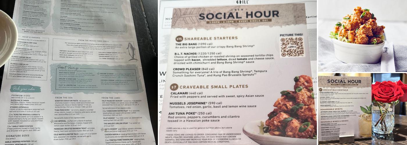 Bonefish Grill Menu