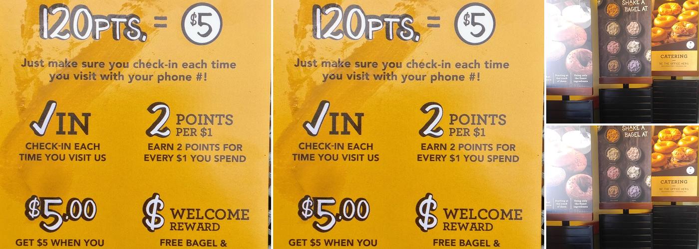 Einstein Bros. Bagels Menu