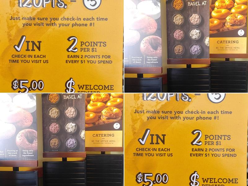 Einstein Bros. Bagels Menu