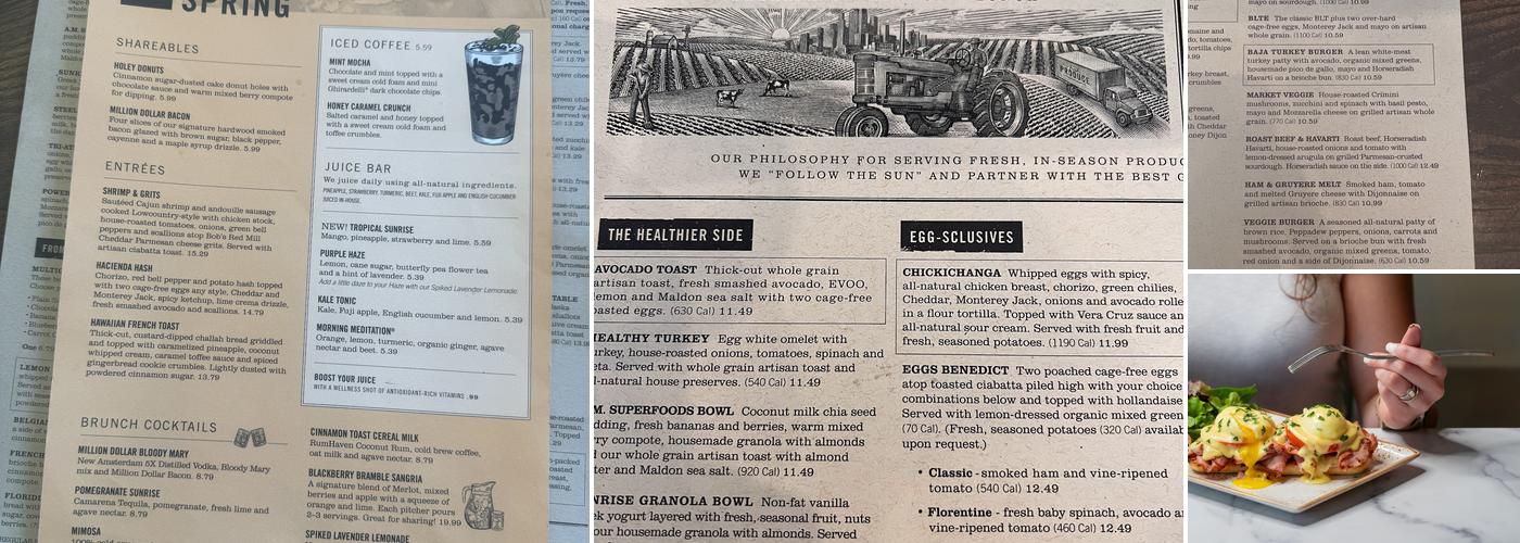 First Watch Menu
