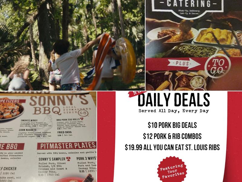 Sonny's BBQ Menu