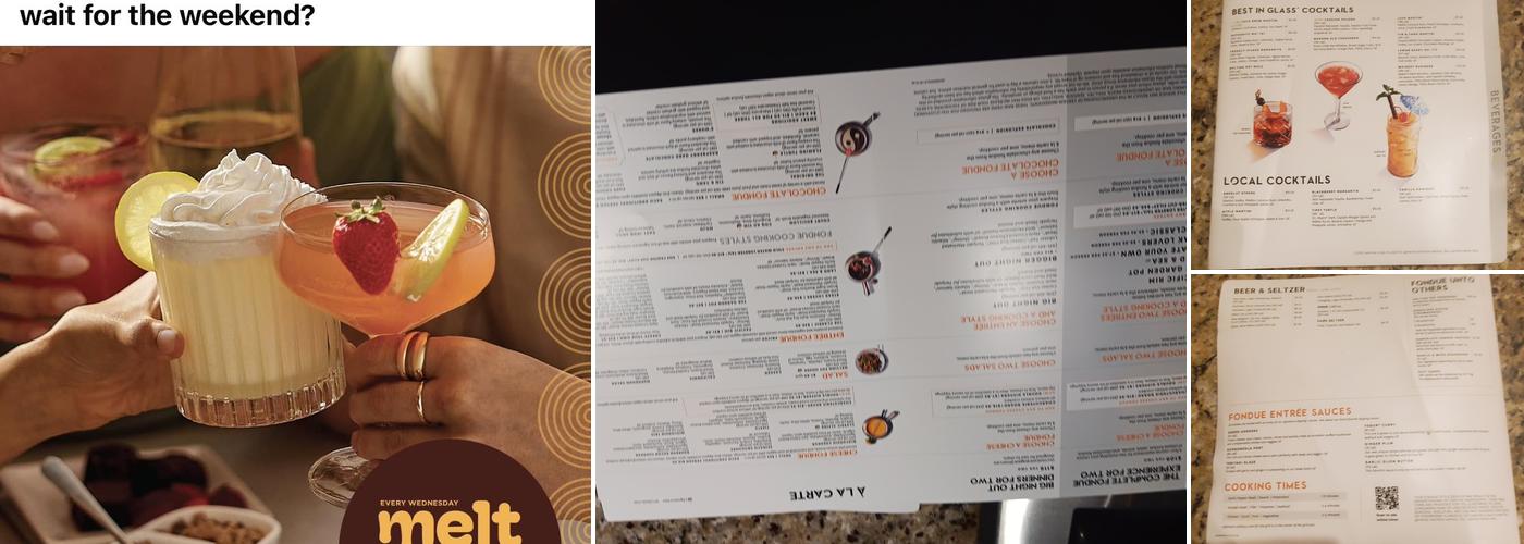 Melting Pot Menu