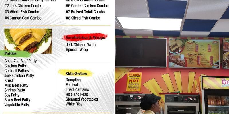 Golden Krust Caribbean Restaurant Menu
