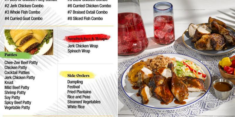 Golden Krust Caribbean Restaurant Menu