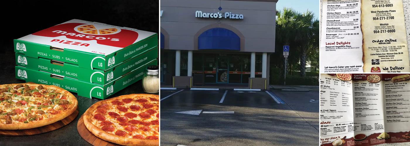 Marco's Pizza Menu