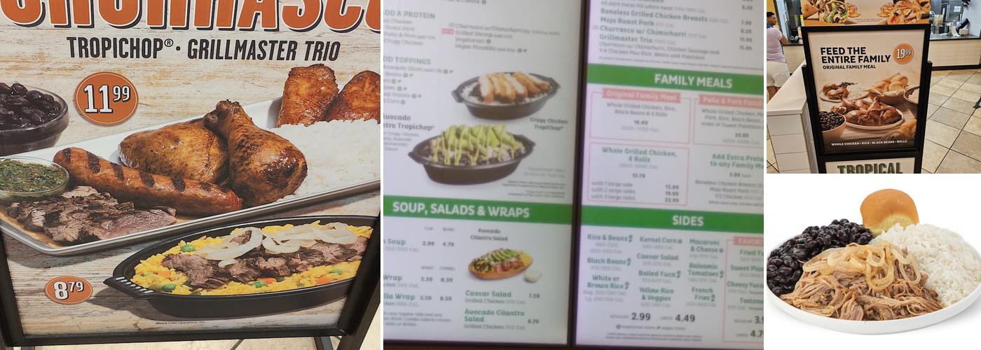 Pollo Tropical Menu